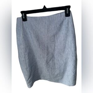 Tahari high waisted blue Pinstripe Skirt